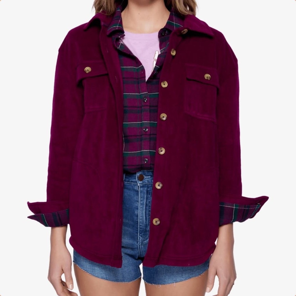 NWT O’neill Collins superfleece shacket wmns